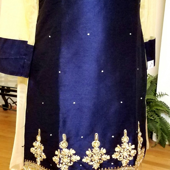 Designer Indo-Pak Party Wear Dress - Picture 4 of 6